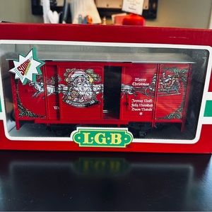 LGB 4335s, Christmas boxcar with sound